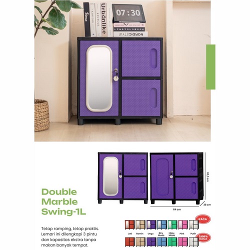 Lemari Apollystar DMS-1L KacaKunci