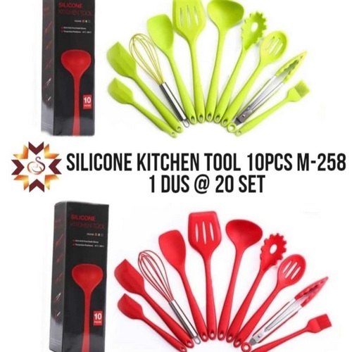 SY*Silikon Kitchen Tool 10pc M258