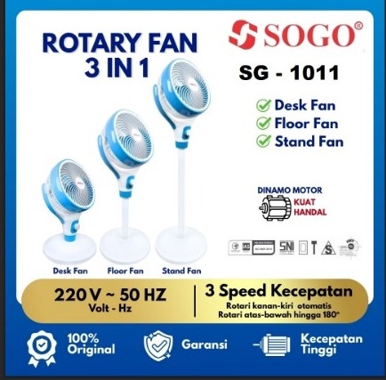 Sogo Rotary Fan 10″ 3in1 SG1011